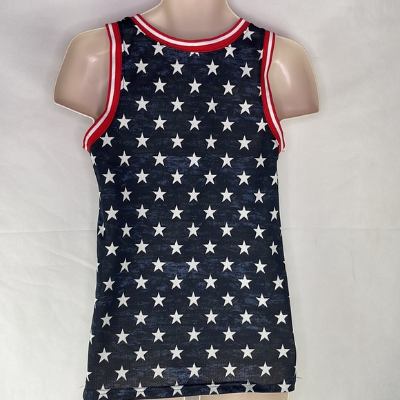 Red White & Blue Stars & Stripes Tank Top - Picture 4 of 5